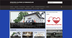Desktop Screenshot of episcopiaslatinei.ro